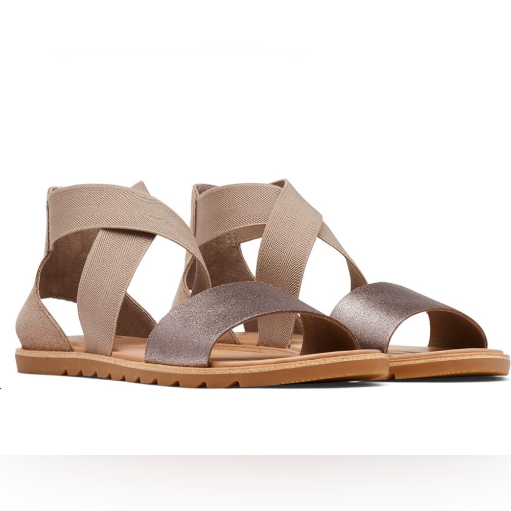 Sorel Women's Ella II Sandal Ash Brown